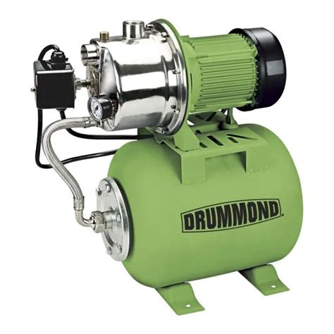 View and Download Drummond 63407 manual online. . Drummond 1 hp stainless steel shallow well pump manual